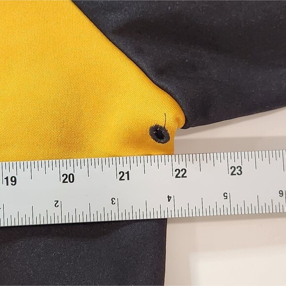 Neff Flint Shredder Hoodie Men's Size Large Black / Yellow / Blue‎ - Picture 14 of 16